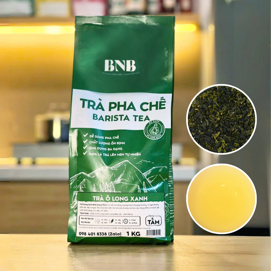 Trà Ô Long Xanh BNB  (Tấm)- 1 KG